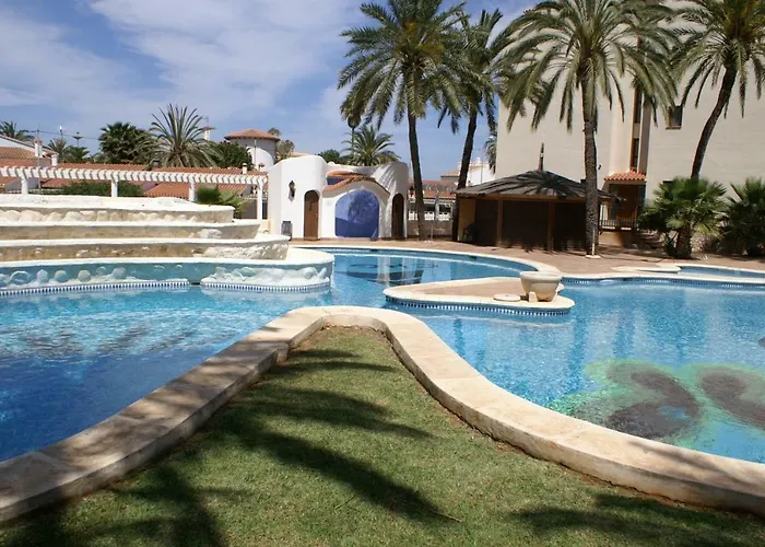 شقة Estudio Alfil-piscina دينايا